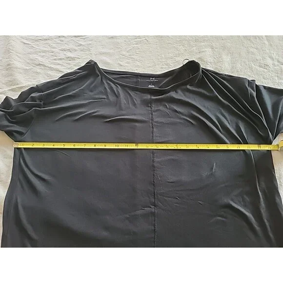 Halston Studio Women's Black Long Sleeve Top SIZE L NWT - Picture 12 of 12